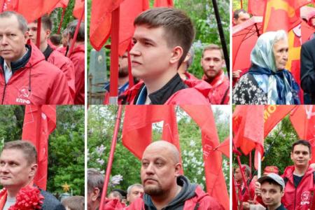 Саратовские коммунисты приняли участие в памятном мероприятии на Воскресенском мемориальном кладбище