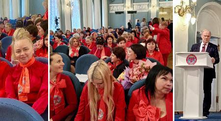 О.Н. Алимова: 16 мая в Колонном зале Дома Союзов в Москве открылся VI Съезд ООД ВЖС «Надежда России»