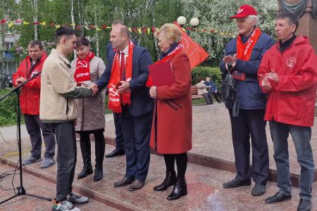 В Рязани состоялся первомайский митинг за социальную справедливость