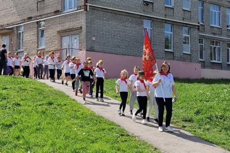 Рязанская область. При поддержке КПРФ проведена детская игра «Зарница»