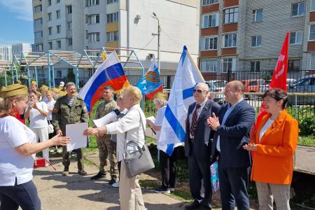 Рязанская область. При поддержке КПРФ проведена детская игра «Зарница»