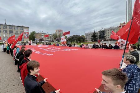 Город-герой Тула принял марш-эстафету «Наша Великая Победа»