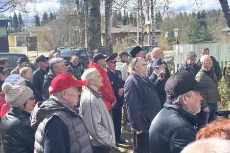 Олег Лебедев выступил на митинге, посвященном открытию памятника И.В. Сталину в Вологодской области