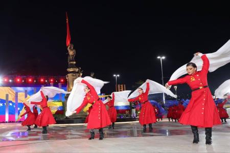 Георгий Камнев принял участие в мероприятиях, посвященных 80-летию Победы, в столице Венесуэлы Каракасе