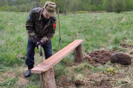Новгородская область. Коммунисты установили памятный знак на месте солецкой Хатыни