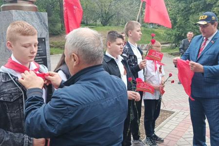 В Запорожской области открыли памятник И. В. Сталину