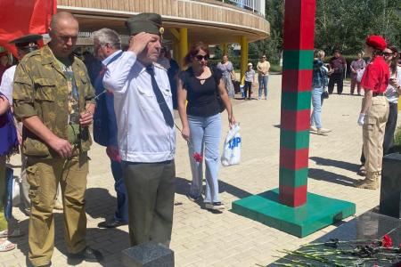 Воронежская область. КПРФ поздравила ветеранов-пограничников с профессиональным праздником