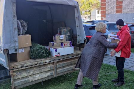 Новгородский коммунист доставит гуманитарный груз в зону СВО