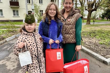 Московская область. Депутат КПРФ Константин Черемисов поздравил ветеранов с Днем Победы