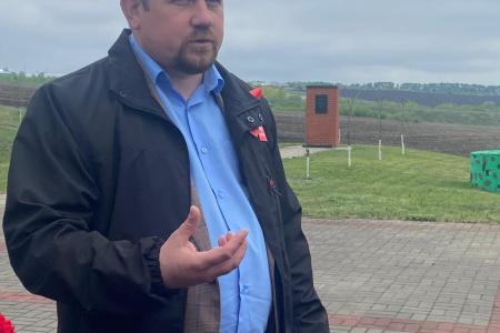 Воронежские коммунисты накануне Дня Победы почтили память красноармейцев Николая Загорского, Вячеслава Горбаконя  и крестьянина Якова Доровских