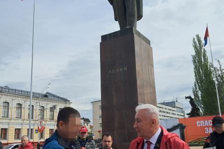 Объединиться вокруг КПРФ! Первомайская акция тамбовских коммунистов