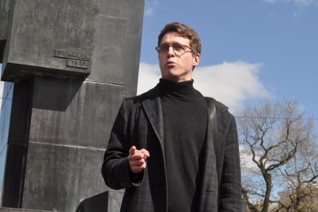 Санкт-Петербург. Коммунисты провели первомайское мероприятие на площади Ленина