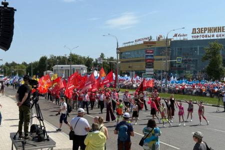 Нижегородская область. Владислав Егоров поздравил жителей Дзержинска с 95-летием города химиков