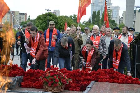 Воронежская область. Красный цвет – цвет Победы!