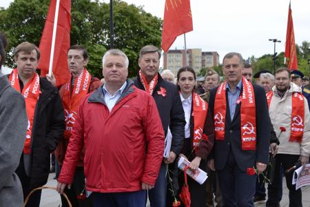 Воронежская область. Красный цвет – цвет Победы!