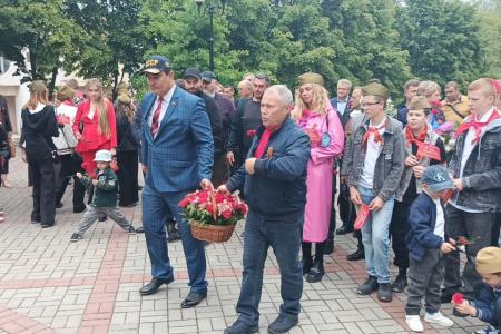 В Запорожской области открыли памятник И. В. Сталину