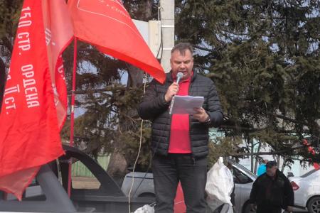 Наша Великая Победа - залог будущего нашей страны! Антифашистский марш-эстафета КПРФ на Дальнем Востоке