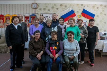 Республика Калмыкия. Депутат КПРФ Петр Эрендженов провел в Цаган Амане встречу с избирателями