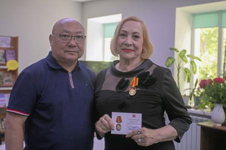 Николай Нуров, глава фракции КПРФ в Народном Хурале Калмыкии, провел встречу с избирателями в городе Лагани