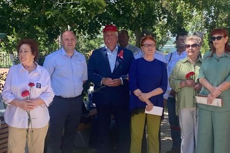 Воронежская область. КПРФ поздравила ветеранов-пограничников с профессиональным праздником