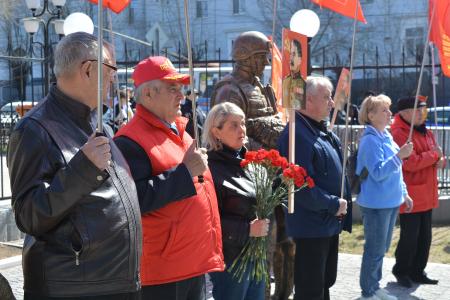 Коммунисты Забайкалья почтили память Маршалов Победы накануне 9 Мая
