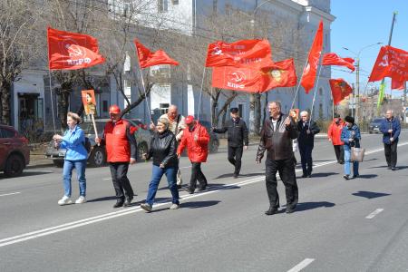 Коммунисты Забайкалья почтили память Маршалов Победы накануне 9 Мая