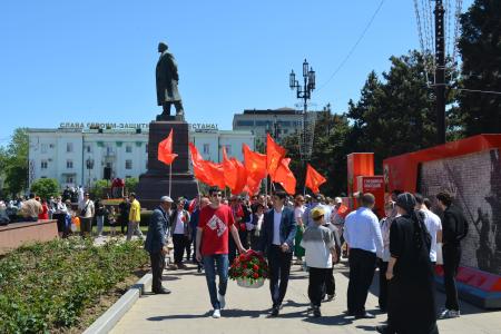 Коммунисты Дагестана отметили 80-летие Великой Победы
