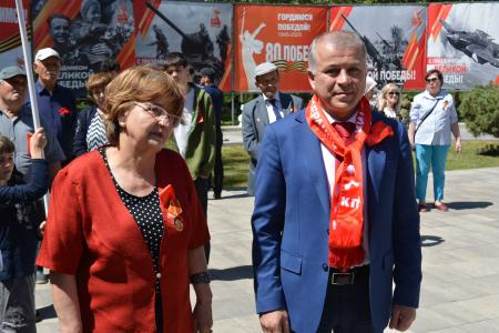 Коммунисты Дагестана отметили 80-летие Великой Победы