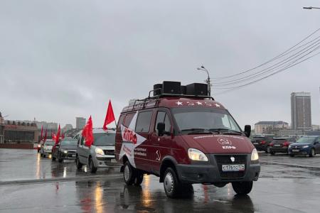Урал - кузница Победы. Автомарш-эстафета «Наша Великая Победа» в Уральском регионе
