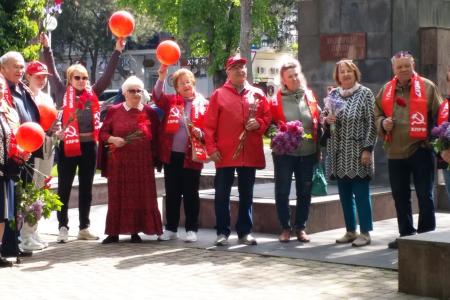 День Красного Первомая на Кубани отметили активисты КПРФ и сторонники партии