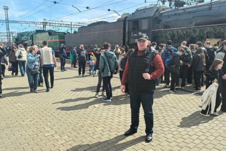 Тюменские коммунисты приняли участие в организации встречи ретро-поезда «Эшелон Победы»