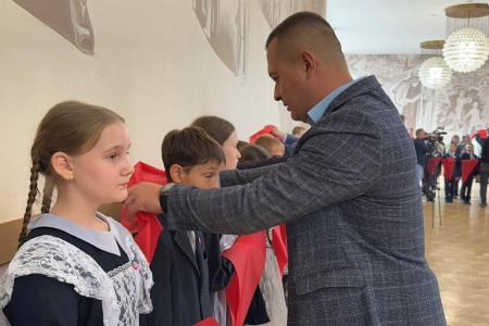 В Ульяновской области прошел прием в ряды пионеров