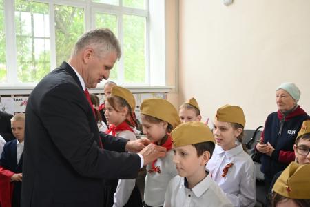В Ульяновской области прошел прием в ряды пионеров