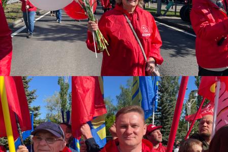 Саратов. Цвет Победы – красный!