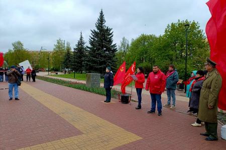 Калужские коммунисты приняли эстафету «Наша Великая Победа»