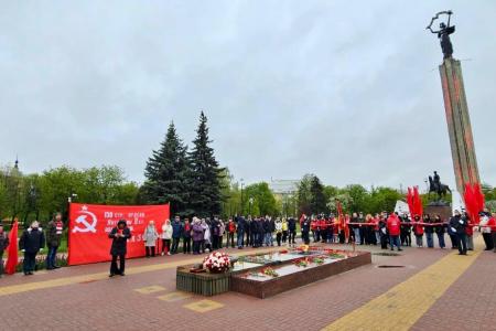 Калужские коммунисты приняли эстафету «Наша Великая Победа»