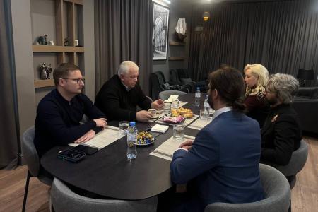 Казбек Тайсаев встретился с представителями левой северомакедонской партии «Левица»