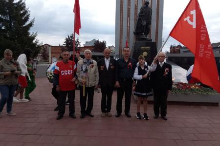 Тамбовские коммунисты приняли участие в праздничных мероприятиях, посвященных 80-летию Победы