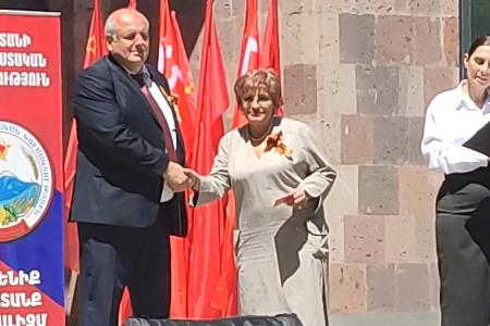 В Армении отметили 80-летие Славной Победы в Великой Отечественной войне