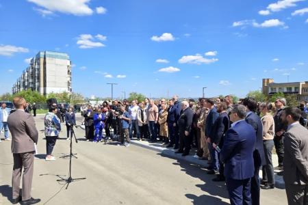 Делегация КПРФ во главе с К.К. Тайсаевым посетила праздничные мероприятия в честь 11-ой годовщины образования ДНР