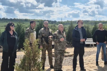 Делегация КПРФ во главе с К.К. Тайсаевым посетила праздничные мероприятия в честь 11-ой годовщины образования ЛНР