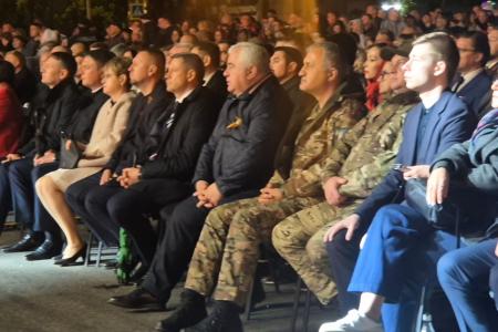 Делегация КПРФ во главе с К.К. Тайсаевым посетила праздничные мероприятия в честь 11-ой годовщины образования ЛНР