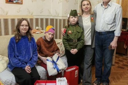 Московская область. Депутат КПРФ Константин Черемисов поздравил ветеранов с Днем Победы