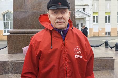 Иваново окрасилось алым знаменем Первомая