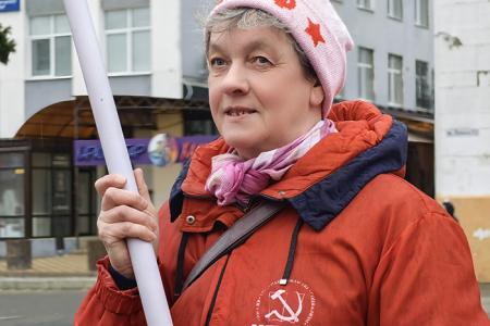 Иваново окрасилось алым знаменем Первомая