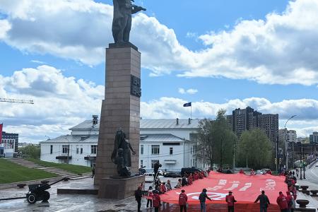Ивановская область приняла эстафету Всероссийского антифашистского марша «Наша Великая Победа»