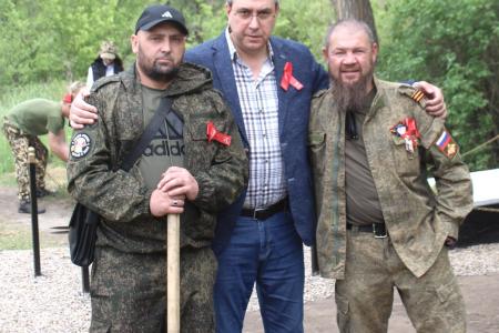 Луганск. Участники СВО присоединились к акции «Сад Победы - сад жизни»