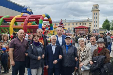 Санкт-Петербург. Сергей Пантелеев поздравил Кировский завод с 224-ой годовщиной со дня основания