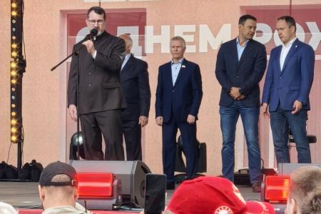 Санкт-Петербург. Сергей Пантелеев поздравил Кировский завод с 224-ой годовщиной со дня основания