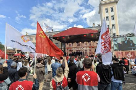 Санкт-Петербург. Сергей Пантелеев поздравил Кировский завод с 224-ой годовщиной со дня основания